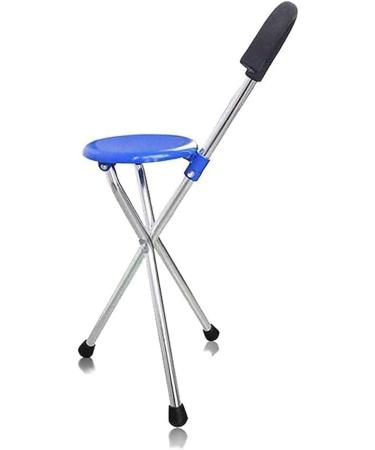 Walking Stick with Seat Folding Cane Crutch Stool Elderly Triangle Walking Aluminum Alloy Function Cane Lightweight Portable Anti-Skid Crutches Gift of Love for Elderly Gift Innovate - Buy Online on GoSupps.com