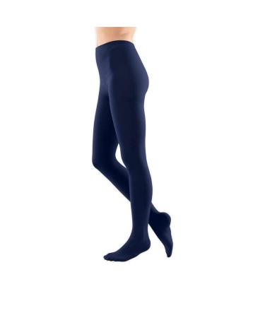 Bauerfeind VenoTrain soft AT CCL1 compression tights M plus marine long