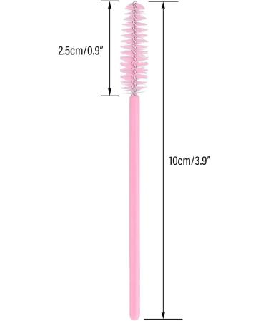G2PLUS 200 PCS Pink Eyelash Brushes Spoolies - Disposable Mascara Wands for Eyelash Extensions | Eyebrow Spoolie Brushes - Pink Extension Brushes Kit - Buy Online on GoSupps.com