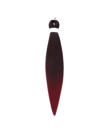 Hair Piece Pre-stretched Long Braided Hair 26-inch Crochet Braided Hair Synthetic African Ombre Giant Braided Hair For Women(FR-8)