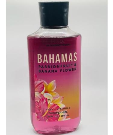 Bath Body Works Bahamas Passionfruit Banana Flower Shower Gel 10 Ounce Body Wash