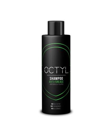 OCTYL Anti-Grease Shampoo | Professional anti-dandruff and anti-grease shampoo for daily use | Reduces itching, flaking and excess sebum | 250ml