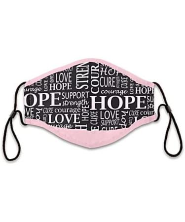 Hope Endures Adjustable Face Mask Set with an Inside Pocket That Fits A PM 2.5 Activated Carbon Filter - Buy Online on GoSupps.com