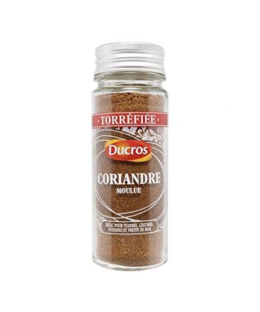 Ducros Roasted Ground Coriander Ideal for Meat Vegetables Fish Seafood 40g (set d