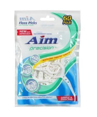 Aim Precision Floss Picks 60-ct. Packs by AIM