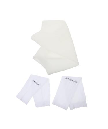 FRCOLOR 2pcs Shower Waterproof Cover Waterproof Bathing Protectors Cast Shower Cover Injury Hand Cover Cast Bathing Covers for Elbow Cast Cover Gypsum Bath Take a Bath TPU As Shown L