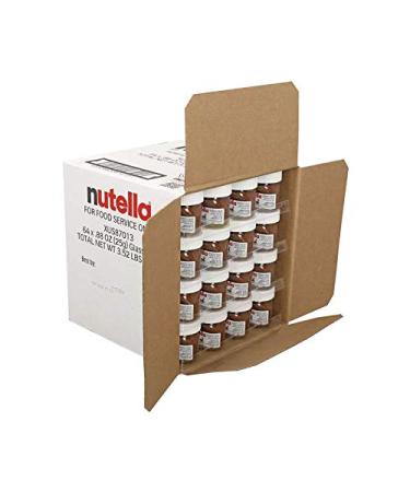 Nutella Hazelnut Cocoa Spread Glass Jar 88oz - Bulk 64 Count - Buy Online on GoSupps.com