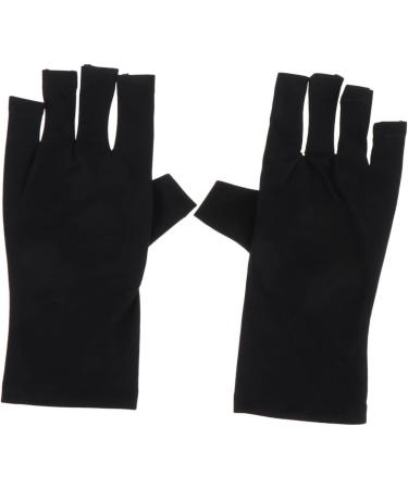 FOMIYES 2 Pairs Nail Gloves Fingerless Driving Gloves Manicure Gloves Gloves for Gel Nails Sun Gloves Womens Gloves Gloves Dryer Polyester Women's - Buy Online on GoSupps.com