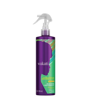 Wakati Re-Activating Non-Aerosol Conditioning Mist, 6.77 Ounce, Natural Hair Moisturizer, Hair Texture Spray, Long Lasting Frizz Control, Hair Detangler Spray, Sulfate Free, Paraben Free - Buy Online on GoSupps.com