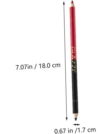 Beavorty 12pcs Lip Liner Eyeliner Eyebrow Pencil Black Makeup Lip Liner Makeup Pencil Natural Accessories - Buy Online on GoSupps.com