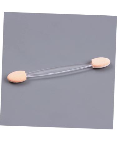 DRESSOOS 50pcs Two-color Eyeshadow Brush Makeup Supplies Eyeliner Wands Make up Kit Plastic Handle White - Buy Online on GoSupps.com