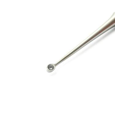 Double Ended Nail Curette 1.5/2.5mm - Professional Dermal Ingrown Toenail Cleaner for Chiropody Podiatry - Scoop Design Tool - Buy Online on GoSupps.com