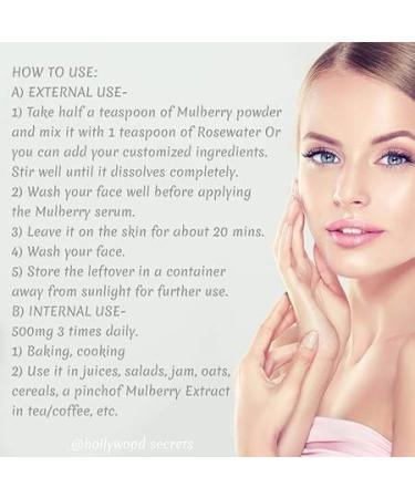 Generic Pure Mulberry Extract Powder Skin Brightening 50GM Pack of 1 - Buy Online on GoSupps.com