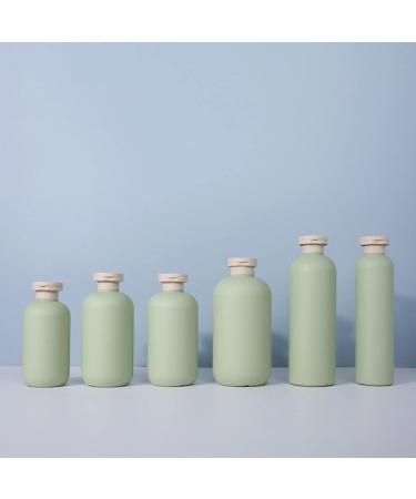 Fomiyes Refillable Squeezing Bottles - 400ml Travel Lotion & Shampoo Bottle with Hinged Lid - Set of 3 Green - Perfect for Cleaning Solutions & Lottery Use - Buy Online on GoSupps.com