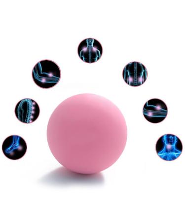 Verdant Touch Fascia Ball Yoga Fascia Rubber Massage Ball Pink Muscle Relaxer for All Ages