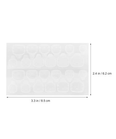 Lurrose Double-Sided Nail Glue Strips - 15 Sheets Water Adhesive for Perfect Nail Polish Application - Breathable! Shop Internationally - Buy Online on GoSupps.com