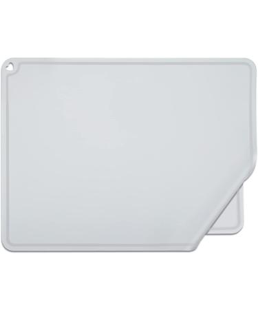 Fullberg Silicone Dog Bowl Pad 60x40 cm | Washable & Slipproof Gray Mat for Dogs & Cats | Waterproof Food Bowl Base for Pets - Buy Online on GoSupps.com