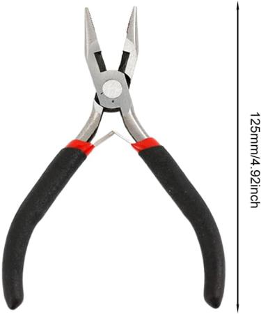 Precision Wire Cutters Small Side Cutters Heavy Duty Flush Cutters Pliers Wire Pliers Floral Wire Cutters Tools for Crafts Jewelry (Black) - Buy Online on GoSupps.com