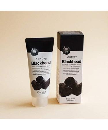pure Mind Premium So Fresh Cleansing Foam - BLACKHEAD (100 ml) Made in Korea - Buy Online on GoSupps.com