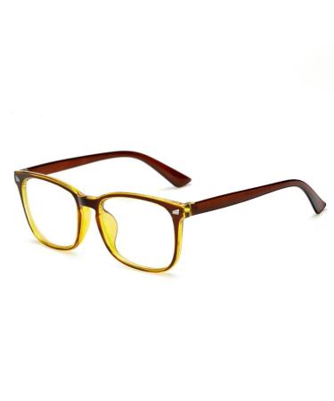 Fuqinqingoz fatigue computer reader comfort reading glasses Blow light blocking presbyopia glasses with flat light mirror (color: C4 size: +300) +300 C4