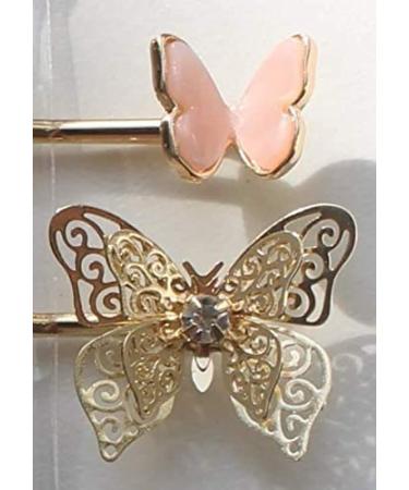 Shop 2 Pieces Butterfly Hair Clips - Stylish Hair Accessories for Girls & Women - Buy Online on GoSupps.com