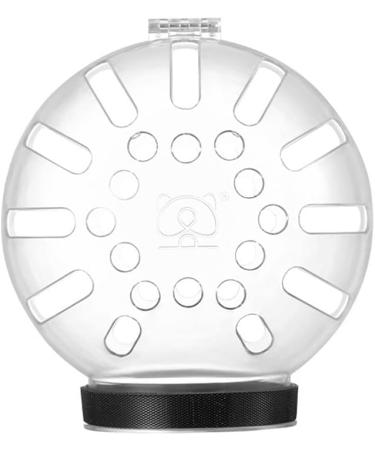 Shop Halskrause Transparent Puppy & Cat Neck Collar - Protective Dog Funnel & Convenient Scratch Prevention | Adjustable & Leak-Proof (M) - Buy Online on GoSupps.com