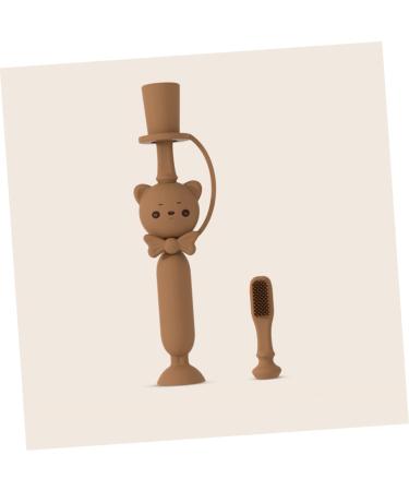 FOMIYES Baby Toothbrush - Silicone Training Toothbrush for Newborn Oral Care - 1pc Bristles Toothbrush - Buy Online on GoSupps.com