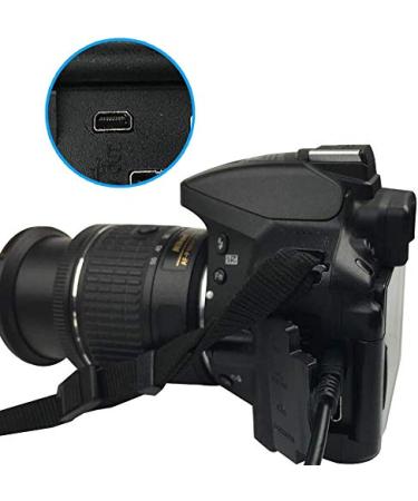UC-E6 USB Cable for Nikon CoolPix L/D/P Series Cameras - Compatible with D3300, D750, D7200, L340, P520, S6000, and More - Buy Online on GoSupps.com
