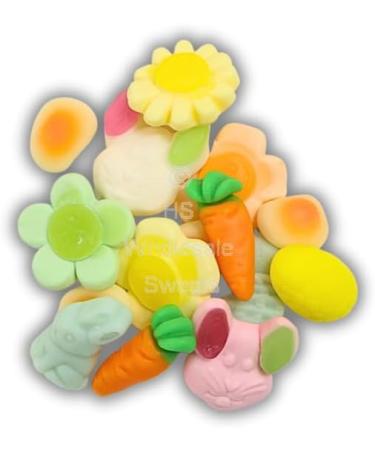 Happy Easter Jelly Sweets Candy Mix 700g Bucket - Collection of Easter bunnies fried eggs Bunnies Carrots and more - Buy Online on GoSupps.com