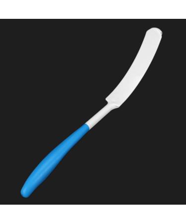 Cesuo Rear Shower Brush - Long Curved Non-Slip Handle for Easy Reach in Wet Showers | Perfect for All Body Types - Buy Online on GoSupps.com