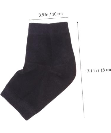 FRCOLOR 6 Pairs Anti-Tear Socks Ankle Socks Anti-Crack Heel Socks with Gel Lined Socks Moisturising Socks Gel Spa Socks Casual Socks Breathable Men and Women - Buy Online on GoSupps.com