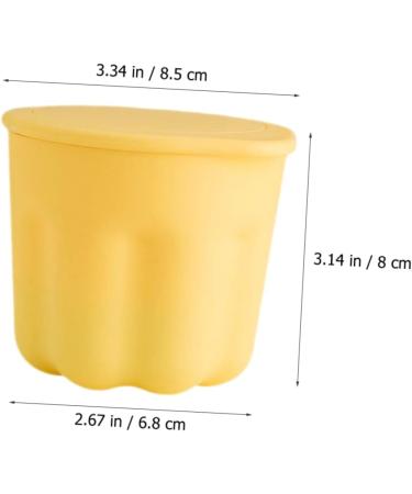Housoutil 2 Sets Pp Washing Bowl Silicone Makeup Mat Silicone Brush Cleaning Pad Brush Cleaner Kit Makeup Tool Cleaner Beauty Brush Scrubber Bowl Beauty Tools Silica Gel Portable Washer 8.5x8CM As Shown - Buy Online on GoSupps.com