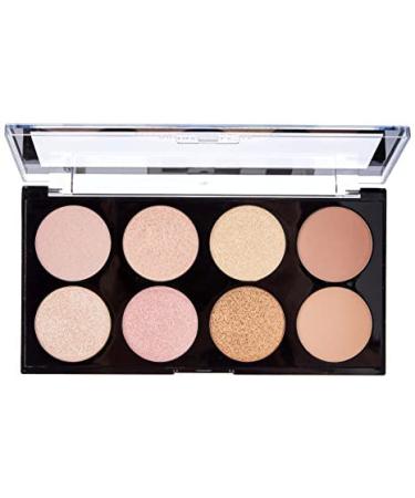 Makeup Revolution Ultra Blush Contour Palette - Golden Sugar | 8 Pigment-Rich Vegan Shades - Buy Online on GoSupps.com