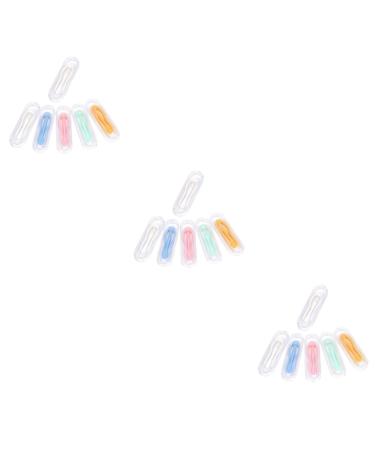 Minkissy 18 sentences contact lens container contact lens pen remnant tool soft tool for removing contacts green contact lenses for the eyes plastic tweezers suction coat random color x 3 pieces 7x2x1cmx3pcs