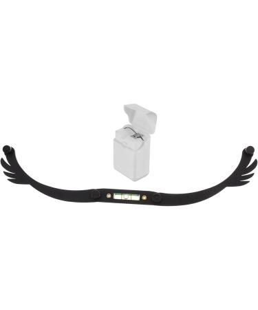 Beavorty 5pcs eye brow shaping kit white eyebrow ruler mapping level ruler eyebrow line aluminum alloy - Buy Online on GoSupps.com