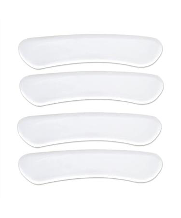 Shoe Heel Silicone Anti-wear Foot Reusable for Heel Pains Women Breathable Stand for Heel Spurs and Pain Relief(Transparent1 Small)