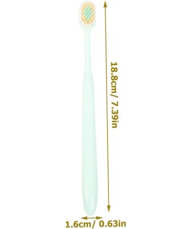 Beaupretty 6 STK Soft Toothbrush Set - Creative Manual Travel Toothbrushes with Wide & Thin Brush Heads - 1 Pack - Buy Online on GoSupps.com