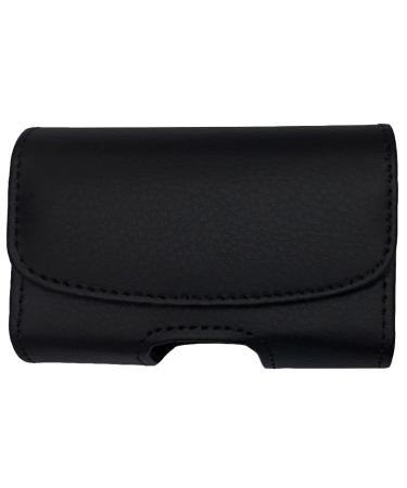 Classic Premium Horizontal Holster with Belt Clip for t:Slim X2 Insulin Pump -Retail Packaging + SNK Microfiber Cleaning Cloth. (H2)