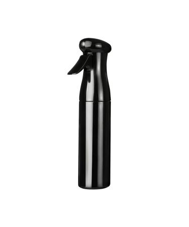 Hair Spray Bottle, Continuous Spray Bottle Ultra Fine Mister Sprayer Refillable Empty Spray Water Bottle for Hair Styling, Plants, Cleaning, Misting & Skin Care BPA Free (250ml/8.5 oz, Black) 8.5 Ounce black