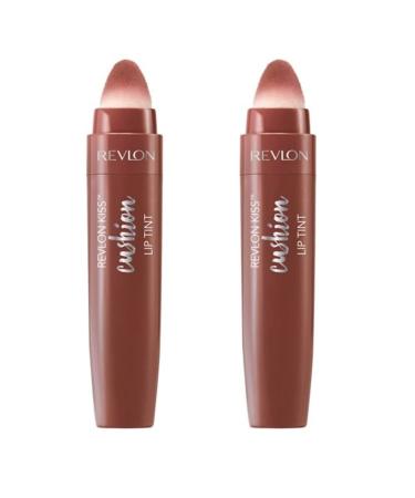 Revlon Kiss Cushion Lip Tint Fancy Rose 200 - Pack of 2 - Buy Online on GoSupps.com