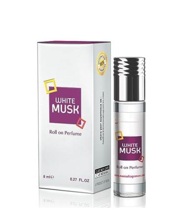 France-2000 & White Musk Roll On Perfume Alcohol Free Long Lasting Jasmine Perfume for Women and Men | Hypoallergenic Travel Size Oil Perfume Roll On - 8Ml - Buy Online on GoSupps.com