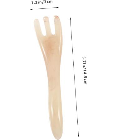 Tovinanna Kratzkamm Head Massage Brush for Tension Relief | Sleek Hair Scalp Massager 14.5x3cm - Alleviate Headaches & Relax - Buy Online on GoSupps.com