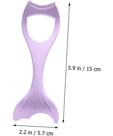 Angoily Makeup Applicator Portable Tool Aid with Vertex Upper Reusable Gel Violet Eyelash Compact Drawing Tail Aids Makeup 15X5.7CM Violet - Buy Online on GoSupps.com