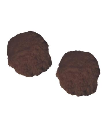 Europa Sheepskin Ear Plugs - Pack of 3 - Brown