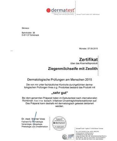  Skineco Natural Soap 5 Lasting Soaps Goat Milk with Zeolite Soap for Sensitive Skin Natural Handmade Cosmetic Face Cleansing Clear Skin Gentle Shower Gel - Buy Online on GoSupps.com