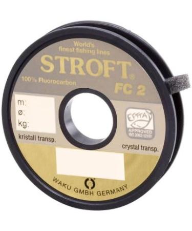 Buy WAKU STROFT FC2 Fluorocarbon Line 25m - 0.150mm 2kg | International Shipping Available - Buy Online on GoSupps.com