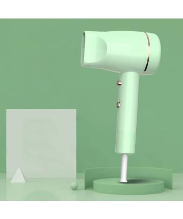 Professional Hairdryer 800W Powerful Hair Dryer Portable Travel Fast Drying Hair Lightweight Quiet Blow Dryer Hot/Cold Compact Hair Dryer Protect Hair for Home and Salon Men and Women Green small gift - Buy Online on GoSupps.com