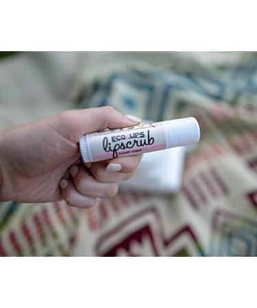 Organic Brown Sugar & Vanilla Bean Lip Scrub Sticks - 100% Natural Exfoliating Lip Care Treatment with Coconut Oil - 2 Count Pack, 100% Edible - Buy Online on GoSupps.com