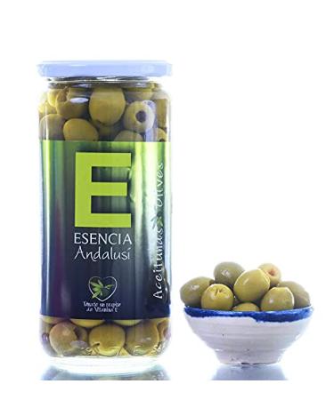 Esencia Andalus Green Olive Chamomile Extra Boneless Andalusian Essence Anchovy Flavor. Gourmet Category 700g