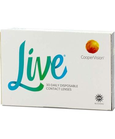 Live daily disposable daily lenses soft 30 pieces/BC 8.6 mm/DIA 14.0 mm / -3.5 diopters